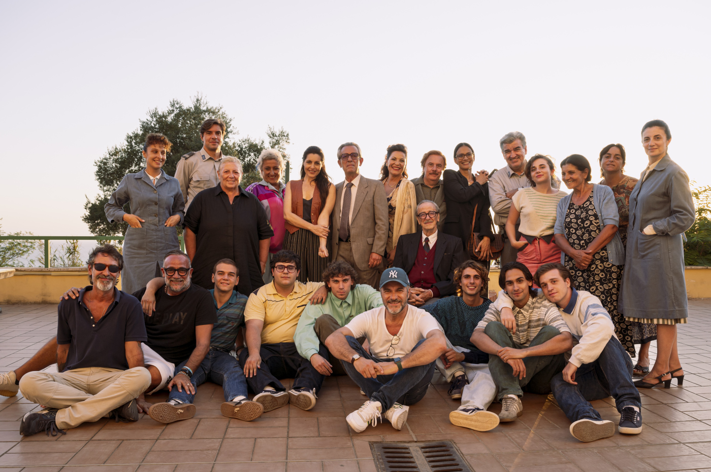 Il cast del Film la Salita di Massimiliano Gallo