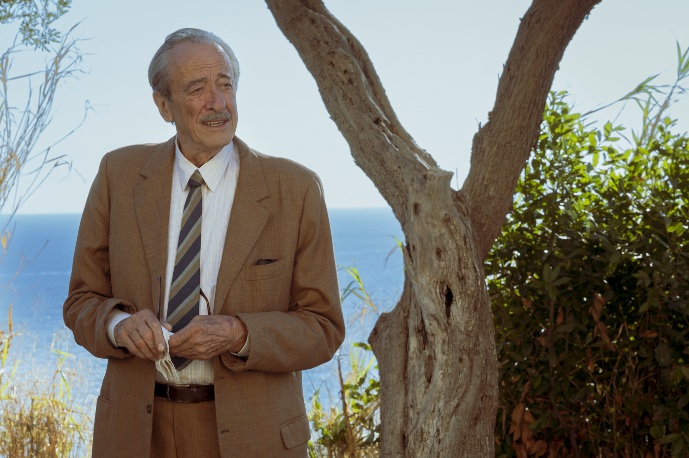 Mariano Rigillo, scena dal film la salita
